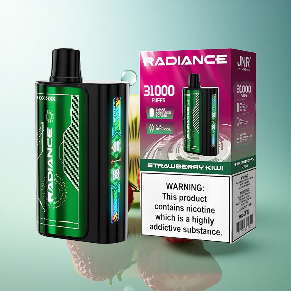 JNR Radiance 31000 Strawberry Kiwi Dual Mesh 950mAh 28ml