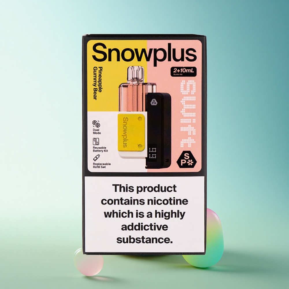 Snowplus Swift 5000 Puffs Pineapple Gummy Bear Dual Mesh 1000 mAh