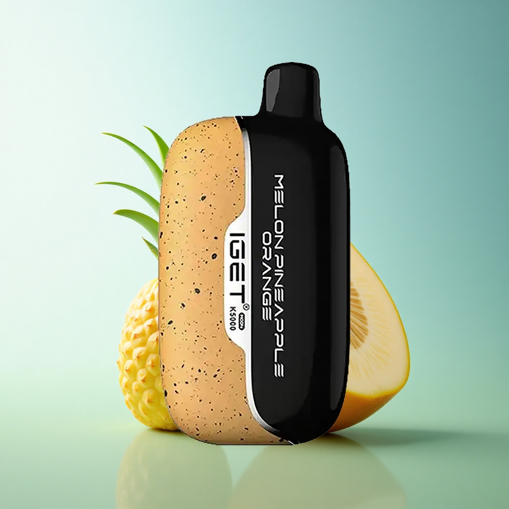IGET Moon K5000 Puffs Melon Pineapple Orange PC Mesh 1.35 Ohm