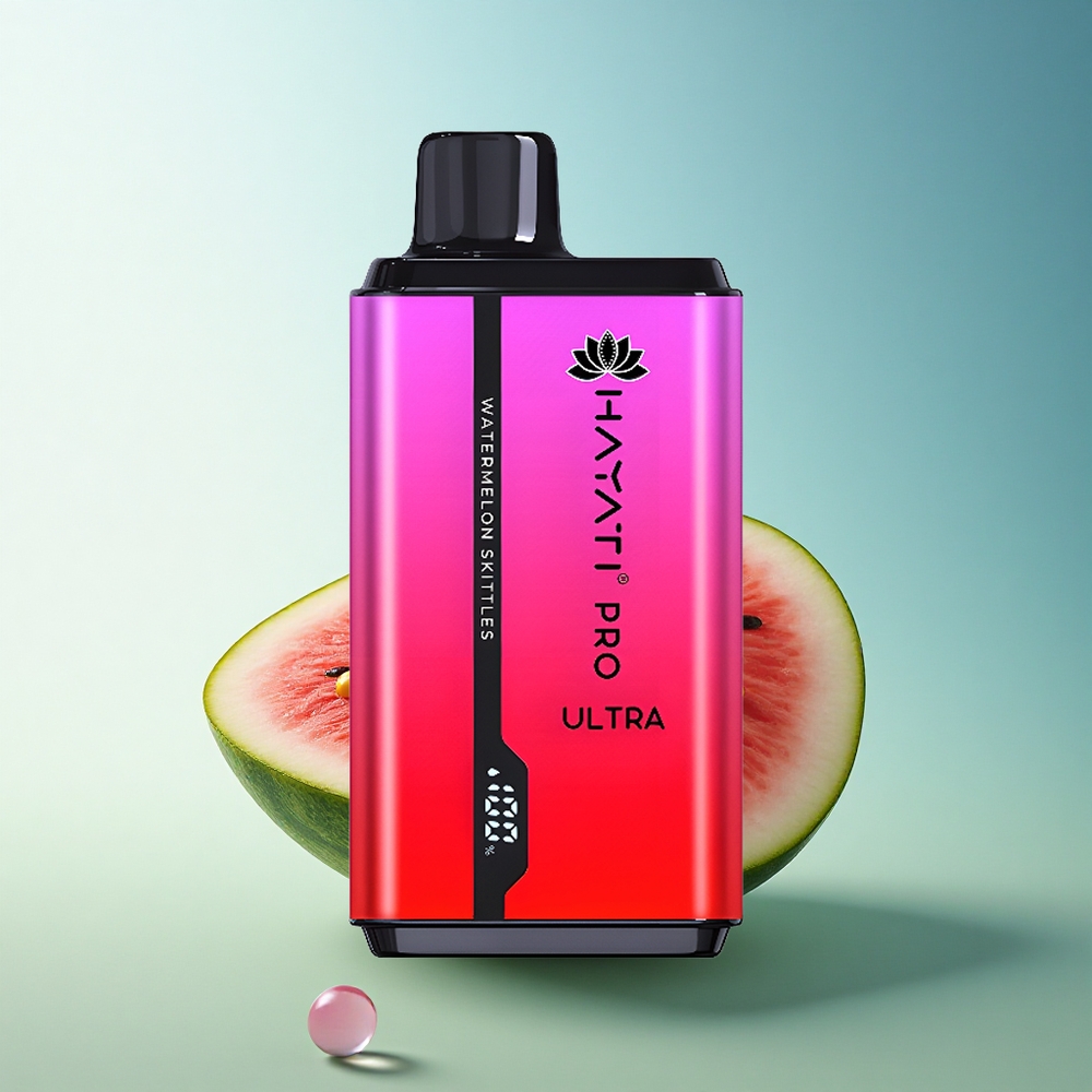 Hayati Pro Ultra 15000 Puffs Watermelon Skittles 850mAh 24ml 2% Nicotine