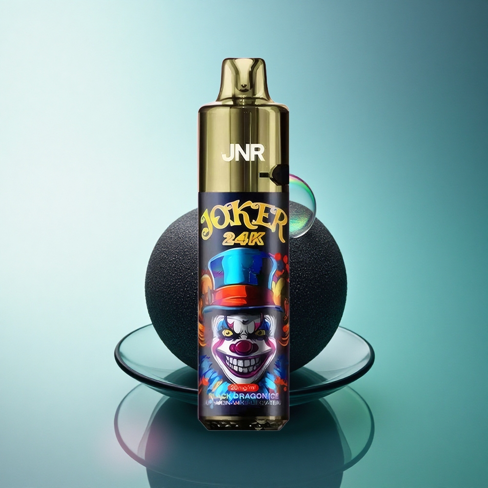 JNR Joker 24K Black Dragon Ice Refillable 800mAh 2% Nicotine