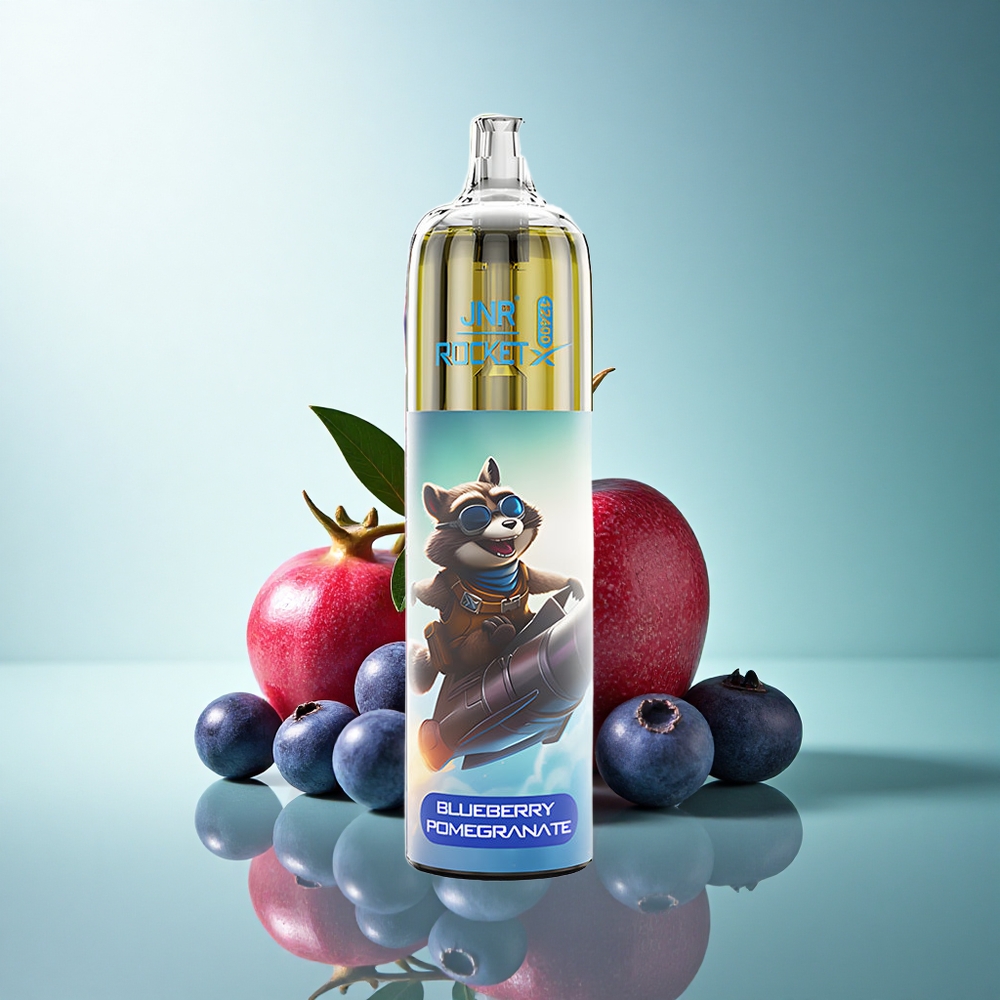 JNR Rocket-X 12400 Blueberry Pomegranate Adjustable Airflow 850mAh
