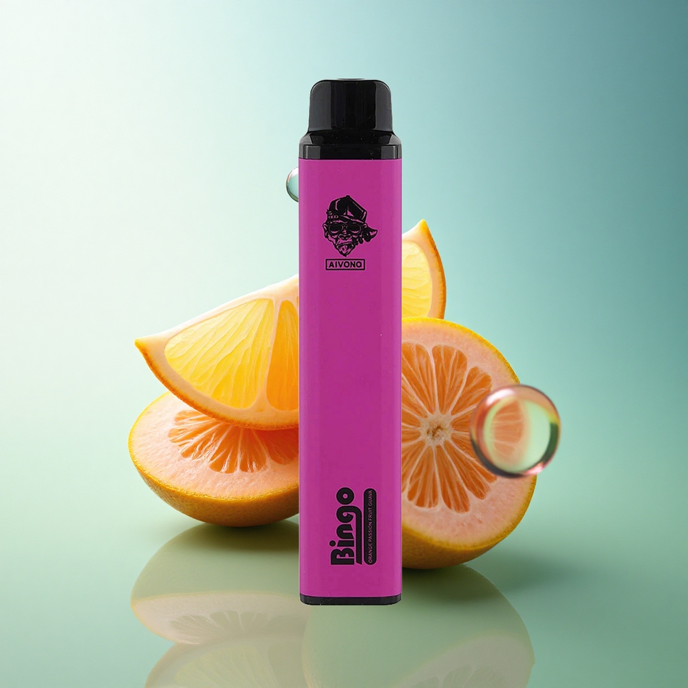Aivono Aim Bingo 4000 Puffs Orange Passion Fruit Guava 1000mAh 10mL 5% Nicotine