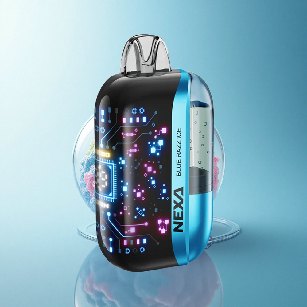 NEXA Ultra 50000 Puffs Blue Razz Ice 20ml 5% Nicotine 800mAh