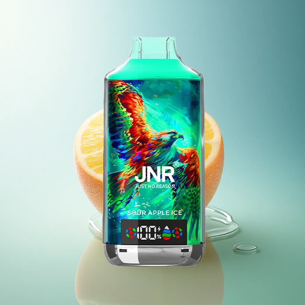 JNR Falcon X 18000 Sour Apple Ice 24ml Dual Mesh 750mAh