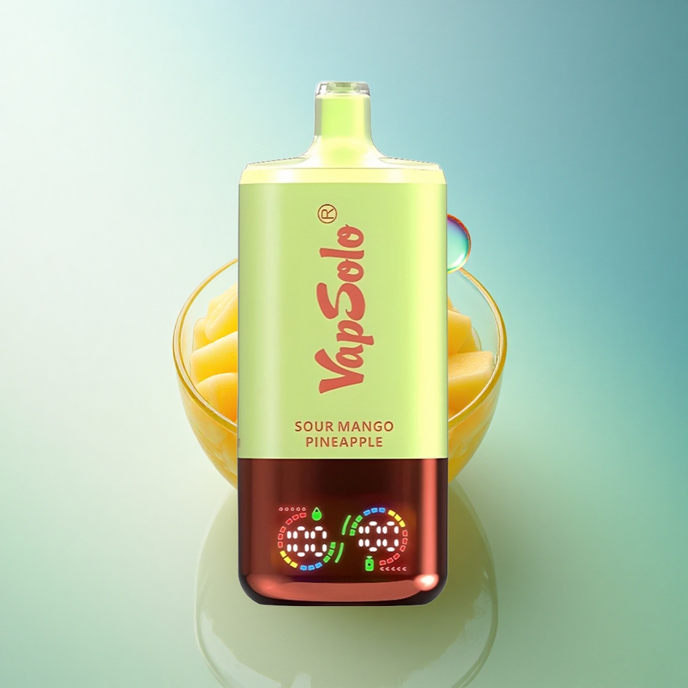 Vapsolo Triple 30000 Puffs Sour Mango Pineapple 40ml Nicotine