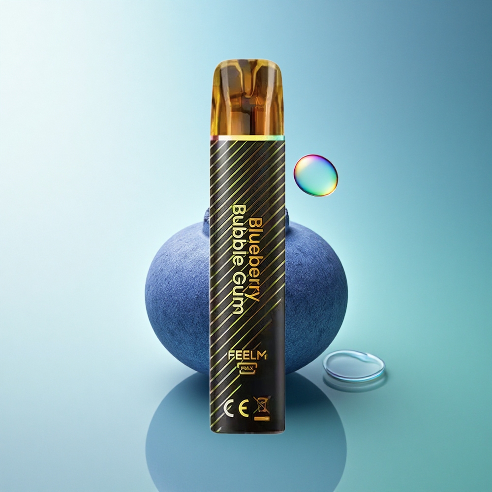 JNR Black&Golden 600+200 Blueberry Bubble Gum 550mAh 2ml Nicotine 2%