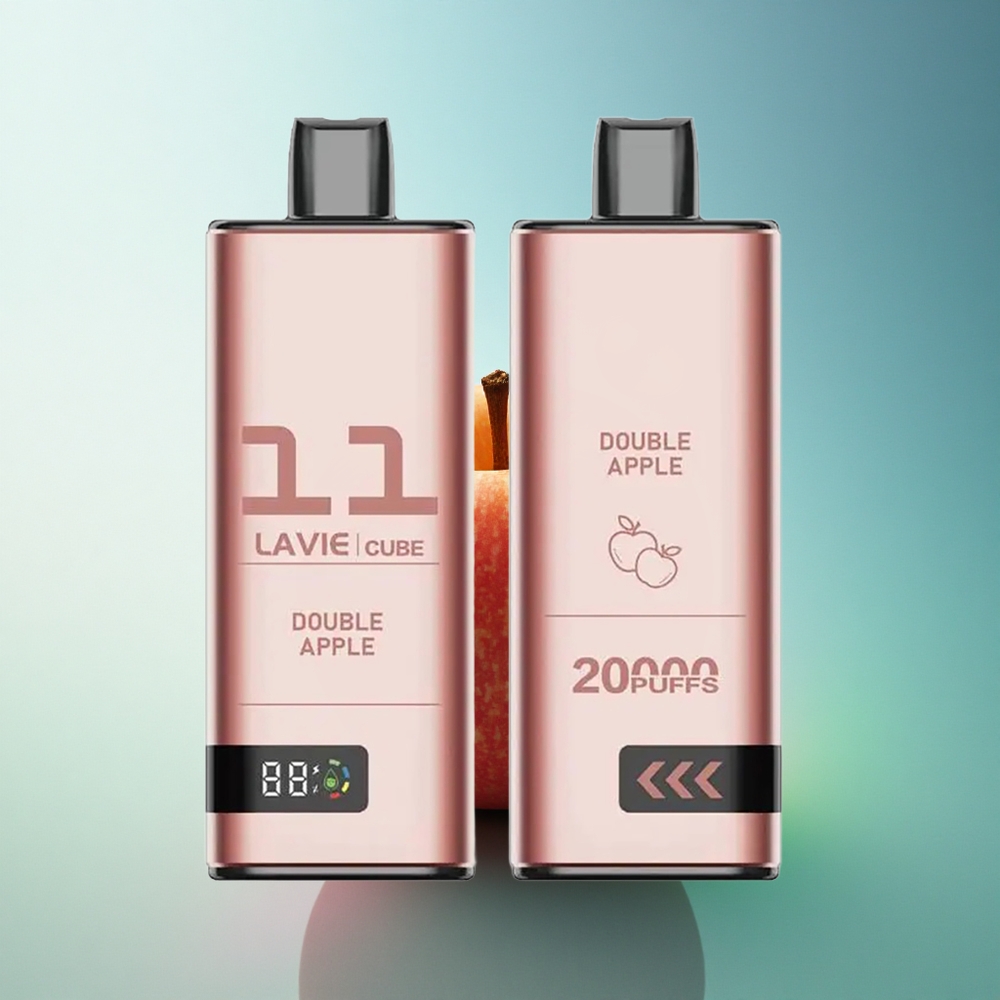 Lavie Cube 20000 Puffs Double Apple 28ML 5% Nicotine 600mAh