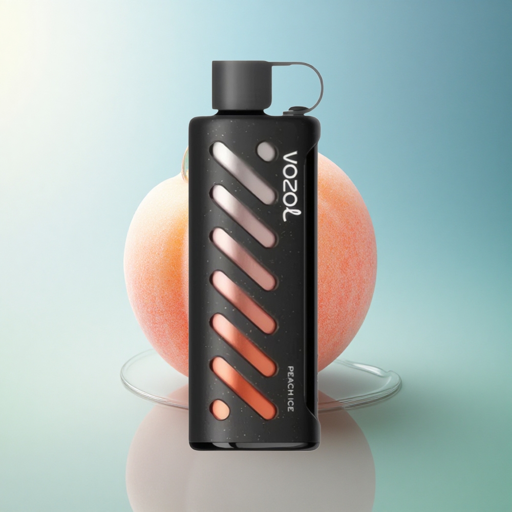 VOZOL Gear Shisha 25000 Puffs Peach Ice Silic Tech Dual Mesh