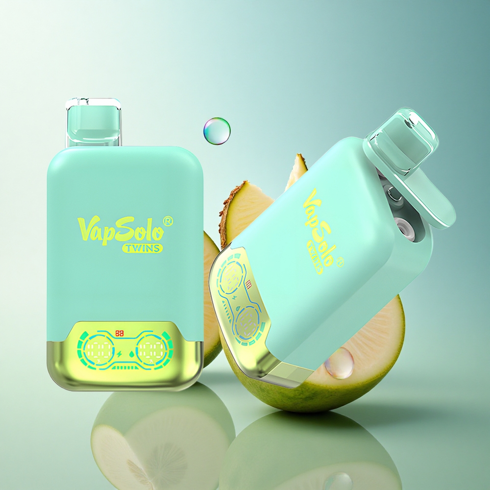 Vapsolo Twins 20000 Puffs Triple Melon & Pineapple Coconut 40ml Dual Tank Type-C