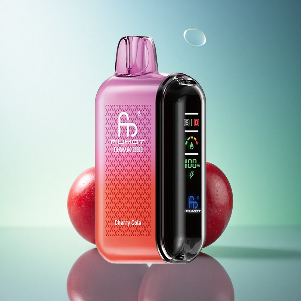 Fumot Tornado 20000 Puffs Cherry Cola Dual Mesh 850mAh