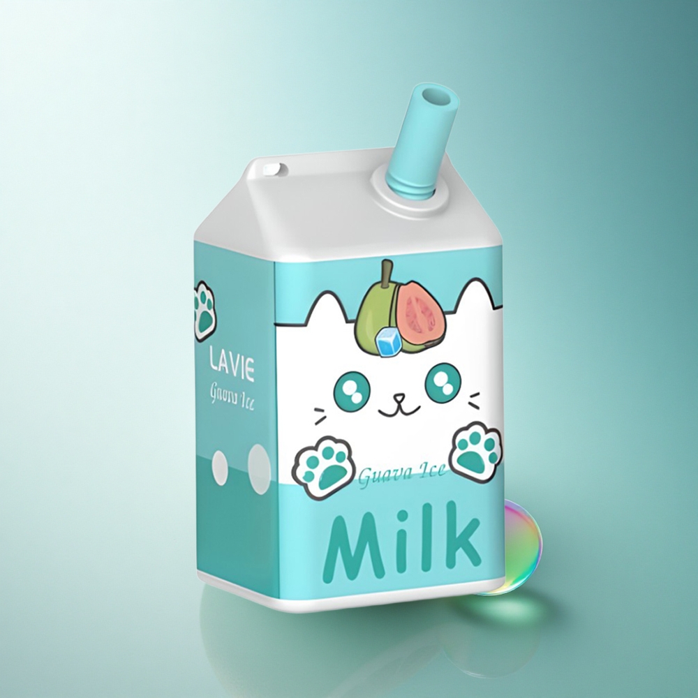 Lavie Milk 7000 Puffs Guava Ice 16ML 5% Nicotine