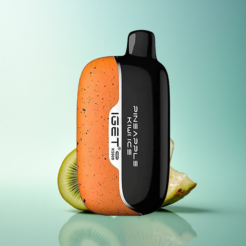 IGET Moon K5000 Puffs Pineapple Kiwi Ice PC Mesh Coil 1.35 Ohm