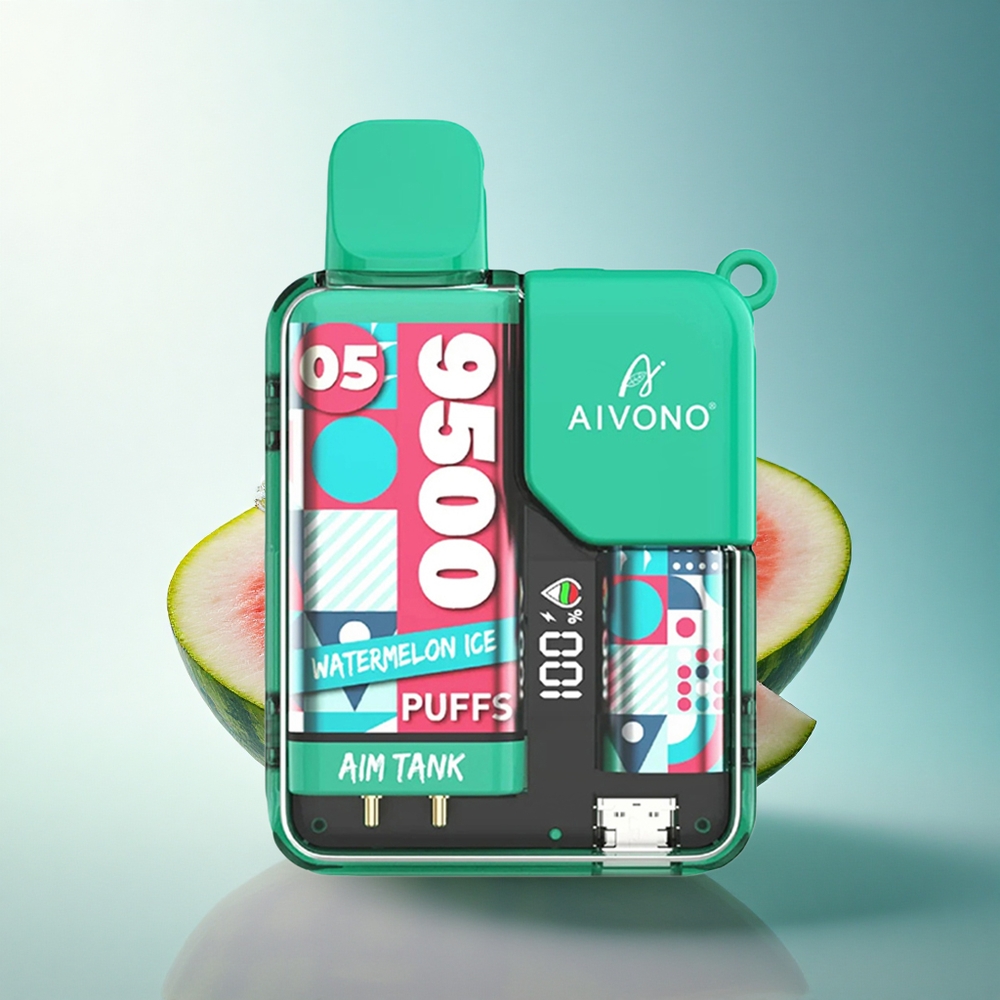 Aivono Aim Tank 9500 Puffs Watermelon Ice 650mAh 18ml 5% Nicotine
