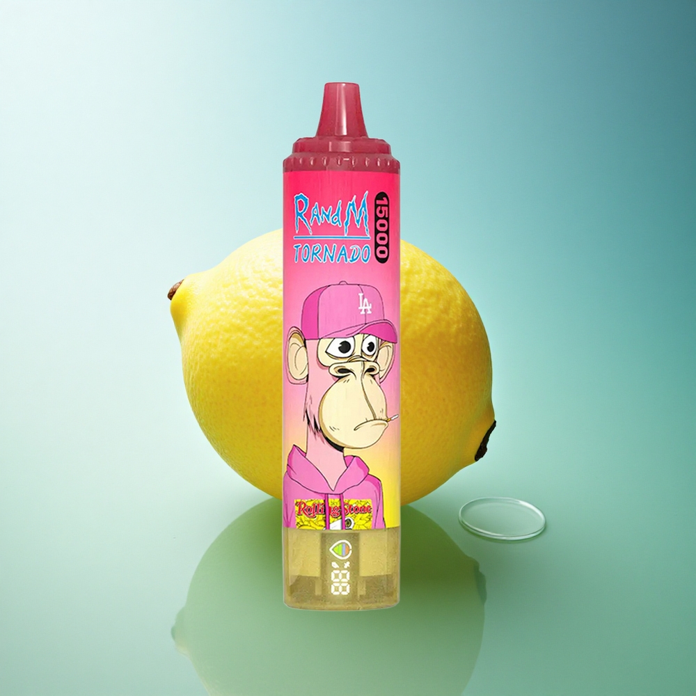 RandM Fumot Tornado 15000 Puffs Lemon Mesh 850mAh 5% Nicotine