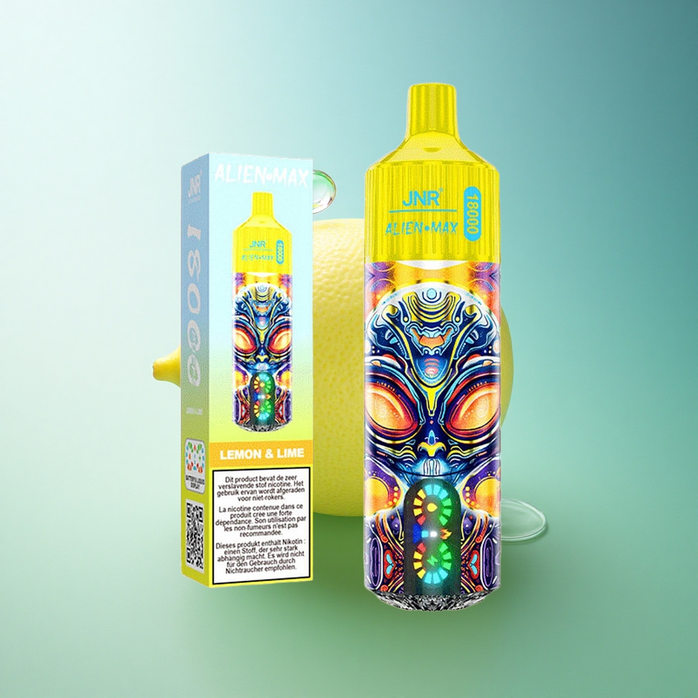 JNR Alien Max 18000 Lemon & Lime Dual Mesh Coil 850mAh
