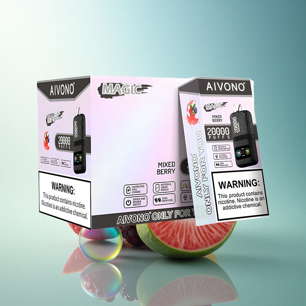 Aivono Aim Magic 20000 Puffs Mixed Berry Nicotine 5% LCD 600mAh