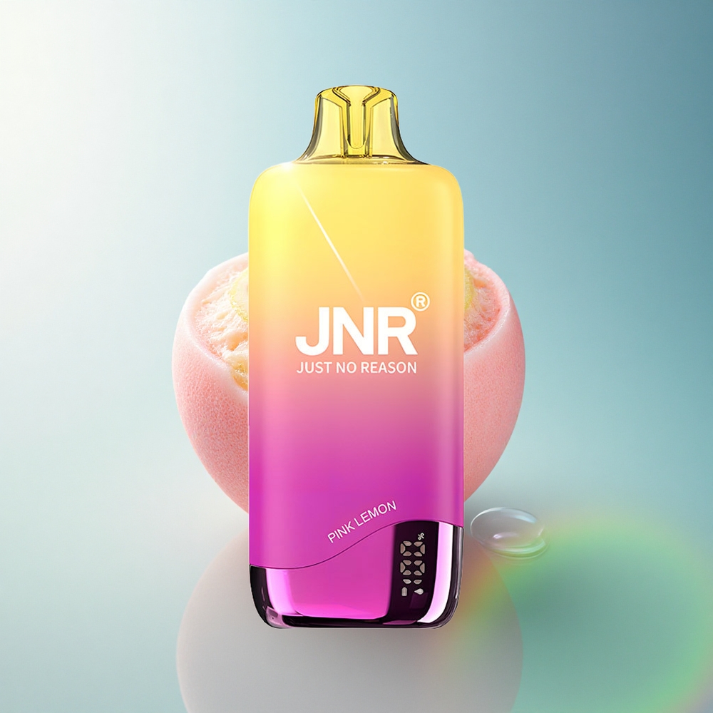 JNR Rainbow 10500 Pink Lemon 600mAh 18ml Nicotine-Free