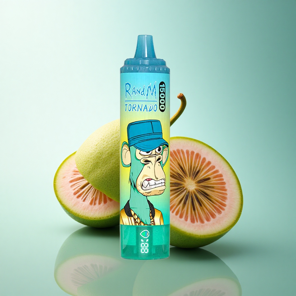 RandM Fumot Tornado 15000 Puffs Kiwi Passion Fruit Guava 25ml 850mAh Mesh Coil