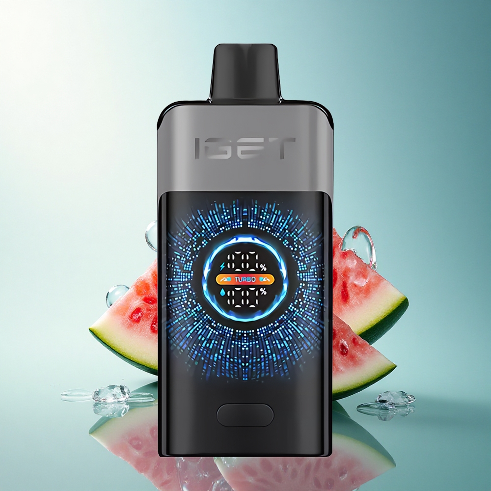 IGET ONE 12000 Puffs Strawberry Watermelon Ice Dual Mesh 2700mAh