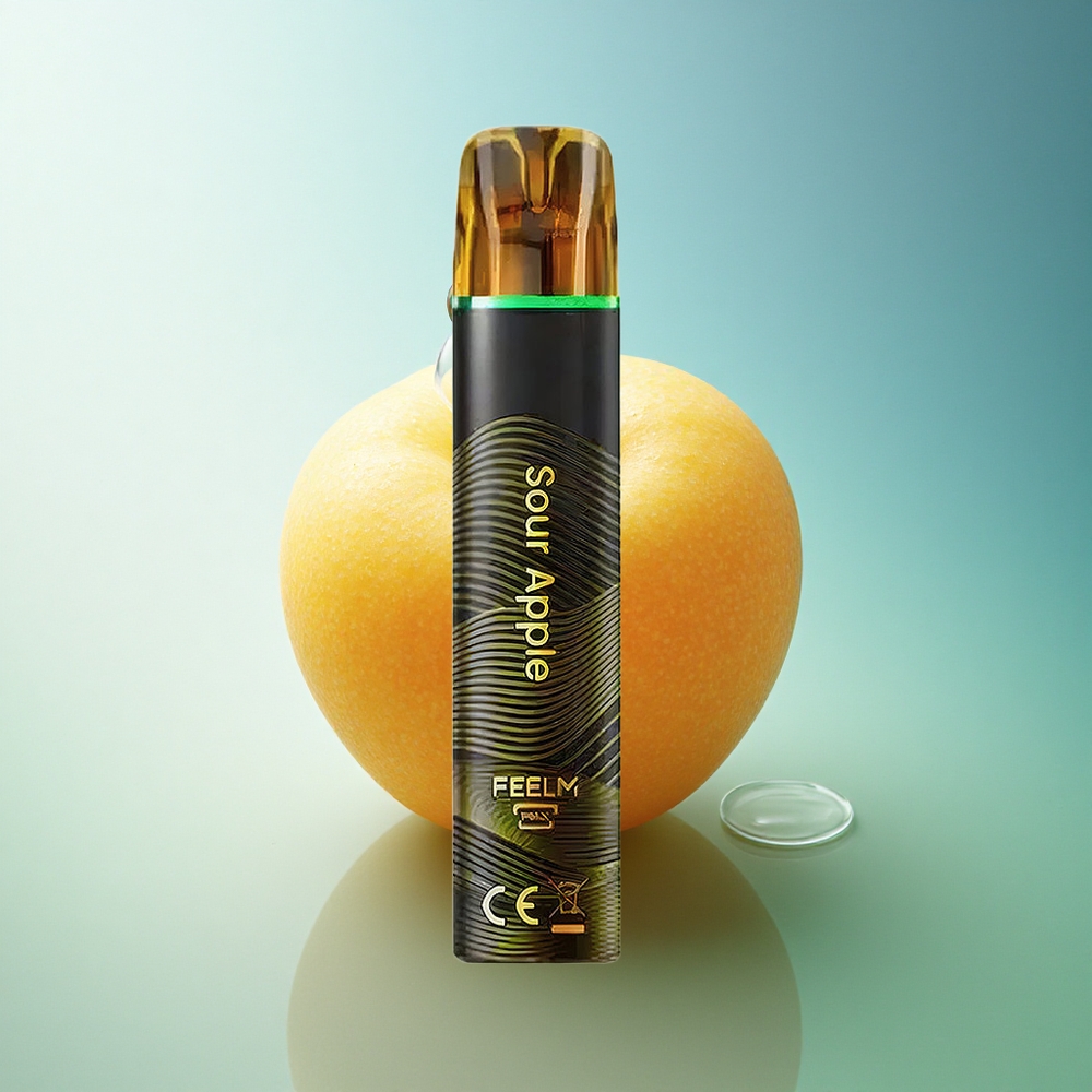 JNR Black&Golden 600+200 Sour Apple 550mAh 2ml Nicotine 2%