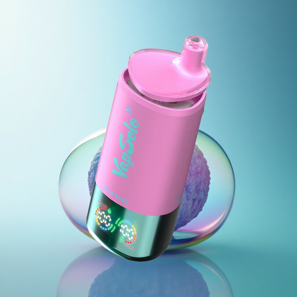 Vapsolo Triple 30000 Puffs Blue Razz Triple Tank 40ml Nicotine