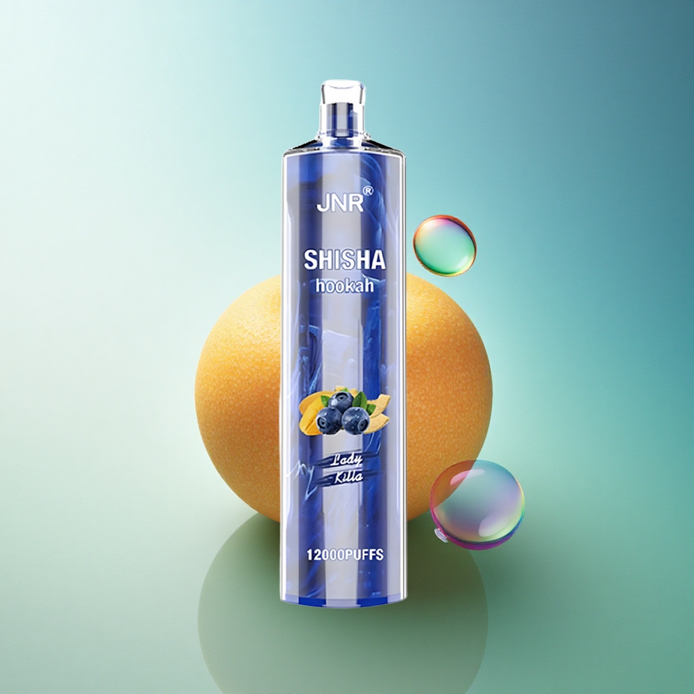 JNR Shisha Hookah 12000 Lady Killa 750mAh 24ml Nicotine-Free
