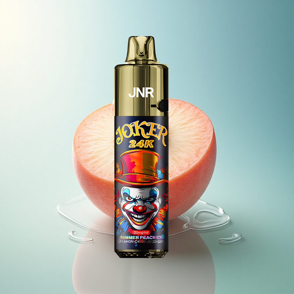 JNR Joker 24K Summer Peach Ice Refillable 800mAh 2% Nicotine