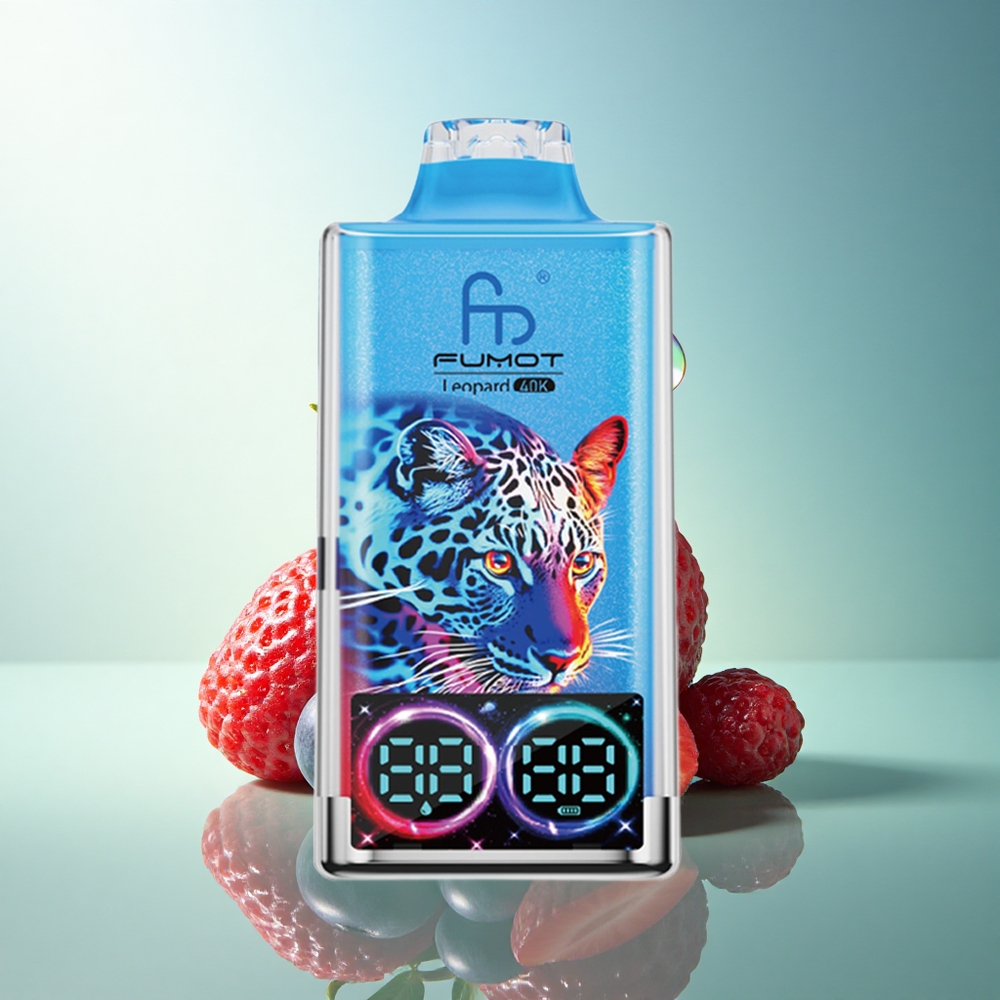 Fumot Leopard 40K Puffs Mixed Berries Dual Mesh 5% Nicotine 700mAh