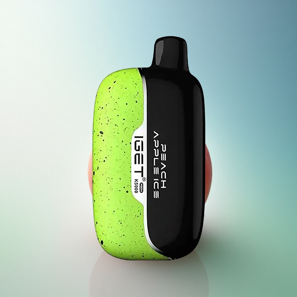 IGET Moon K5000 Puffs Peach Apple PC Mesh Coil 1.35 Ohm