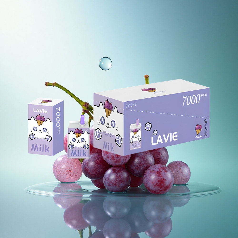 Lavie Milk 7000 Puffs Grape Ice 16ML 600mAh