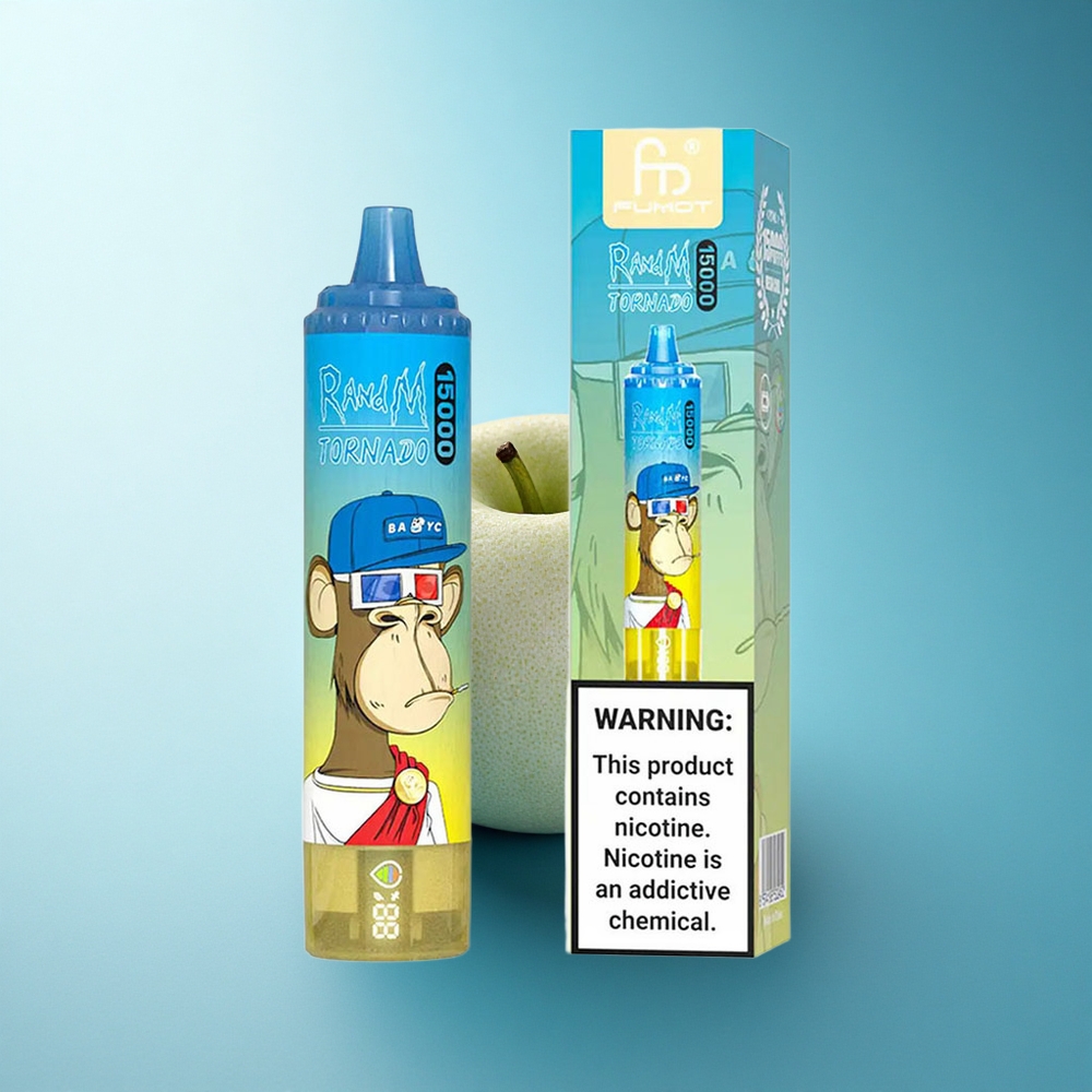 RandM Fumot Tornado 15000 Puffs Mr Blue Mesh Coil 25ml