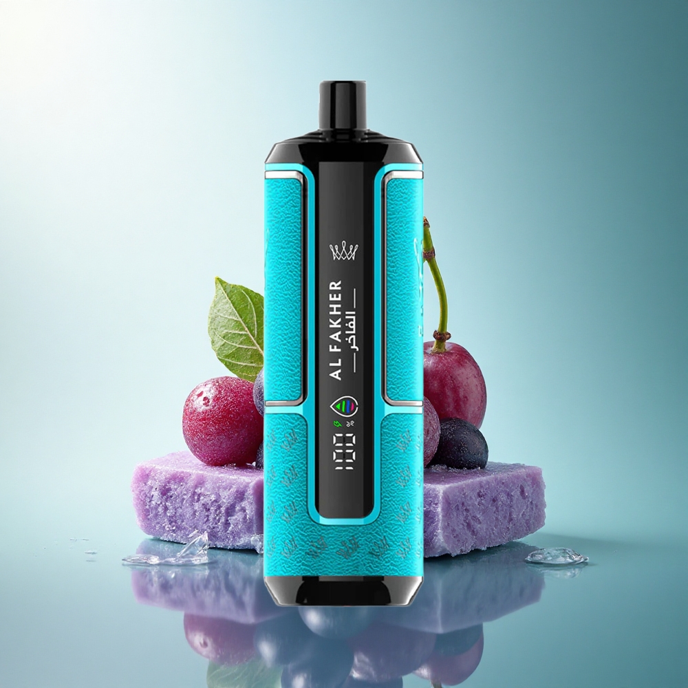 Al Fakher Crown Bar 15K Hypermax Blackcurrant Ice 600mAh 22ml DTL 6mg Nicotine