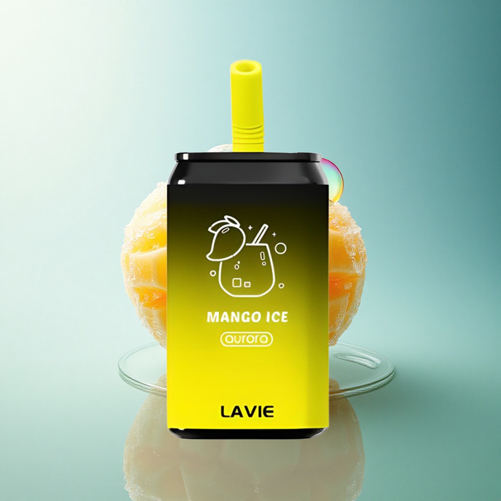 Lavie Aurora 11000 Puffs Mango Ice 22ML 5% Nicotine 650mAh
