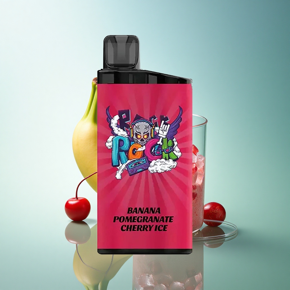 IGET Bar 3500 Puffs Banana Pomegranate Cherry Ice 1400 mAh Mesh Coil