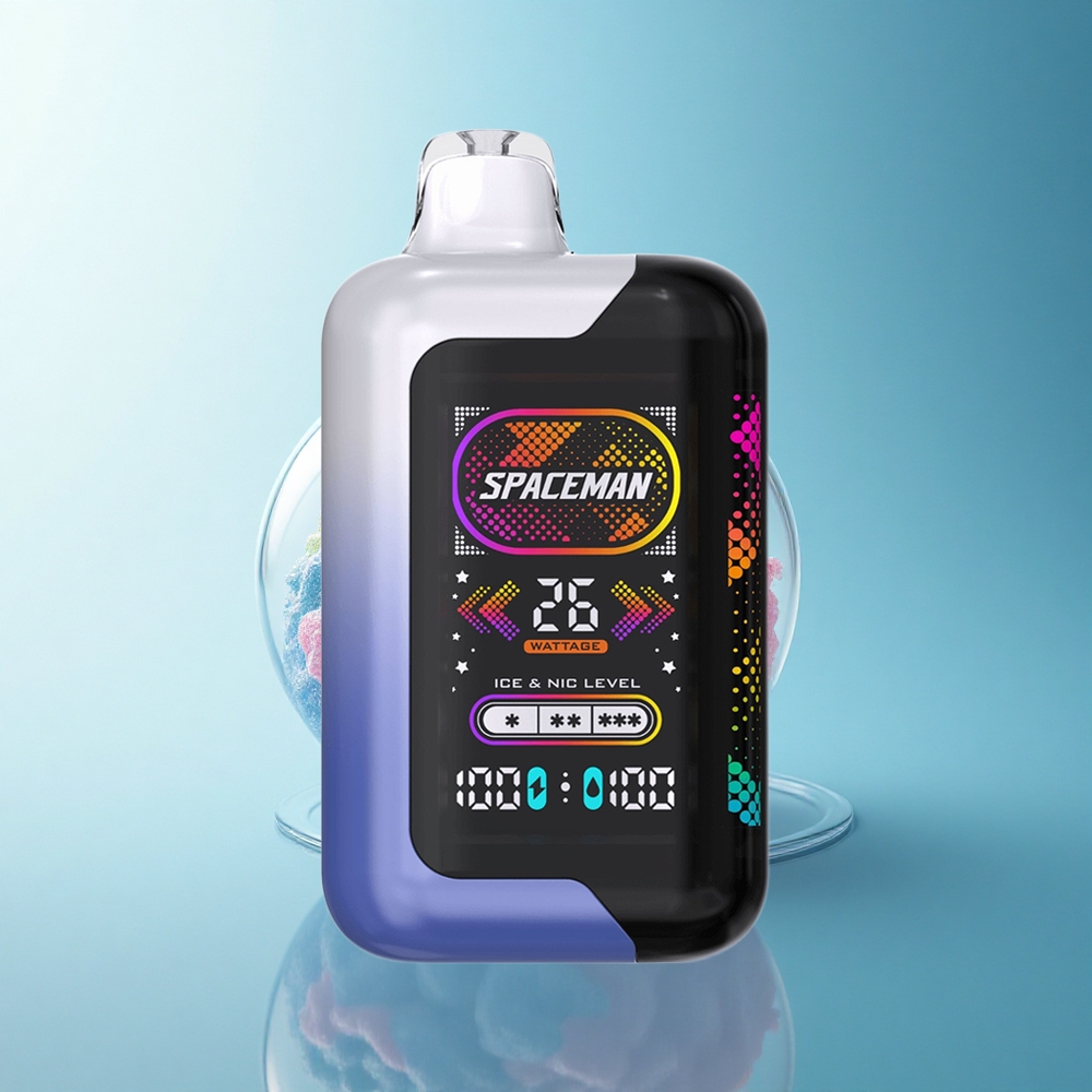 SMOK SPACEMAN SP40000 Puffs Blue Razz Ice 1000mAh 50mg Nicotine