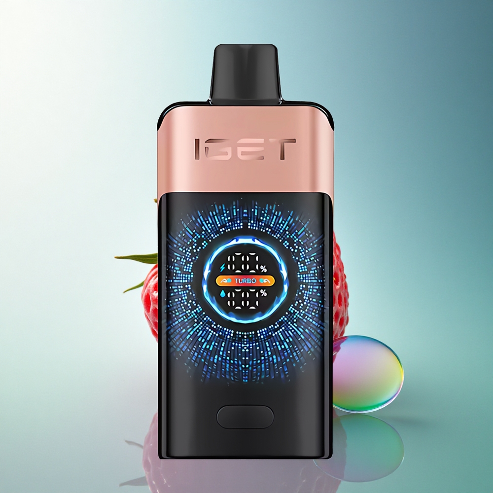 IGET ONE 12000 Puffs Strawberry Raspberry Dual Mesh 2700mAh
