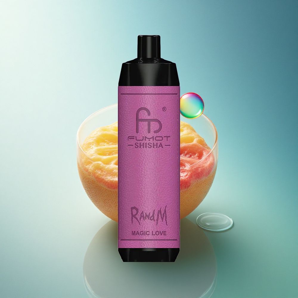 RandM Fumot Shisha 10000 Puffs Magic Love 18ml Prefilled e-liquid 0.5% Nicotine
