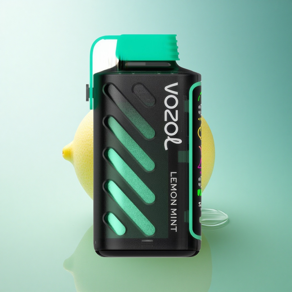 VOZOL Gear Power 20000 Puffs Lemon Mint Dual Mesh 20mL 5% Nicotine