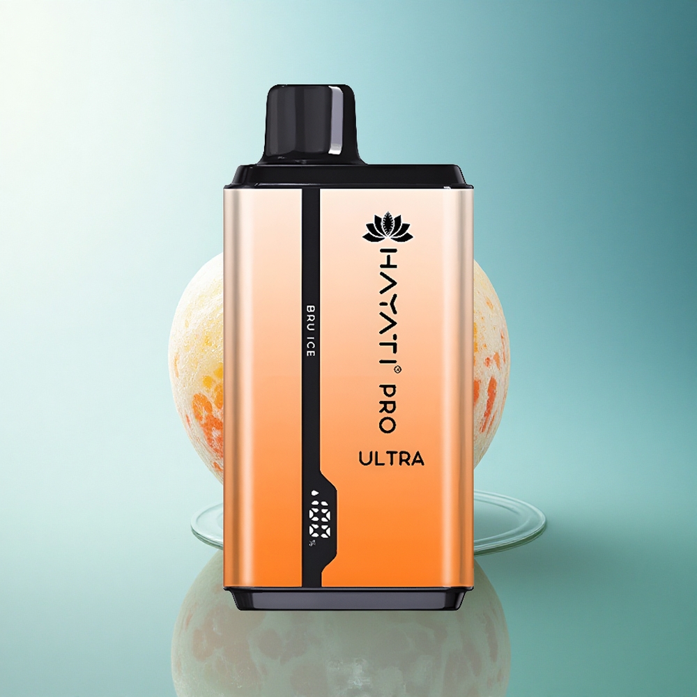 Hayati Pro Ultra 15000 Puffs Bru Ice 850mAh 24ml 2% Nicotine