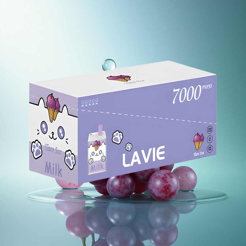 Lavie Milk 7000 Puffs Grape Ice 16ML 600mAh