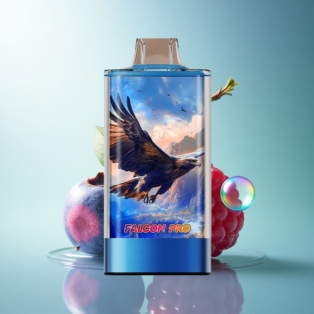 JNR Falcon Pro 28000 Blueberry Raspberry Cherry 30ml 950mAh 5% Nicotine
