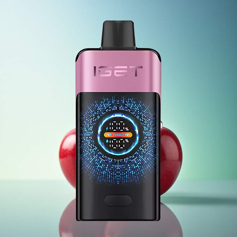 IGET ONE 12000 Puffs Cherry Monster CurveScreen 2700mAh DualMesh