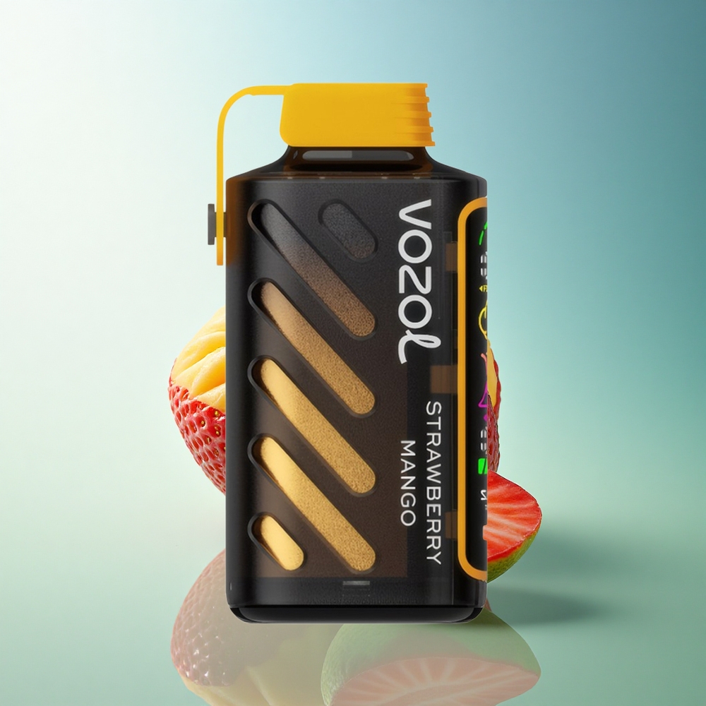 VOZOL Gear Power 20000 Puffs Strawberry Mango Dual Mesh 20mL 5% Nicotine