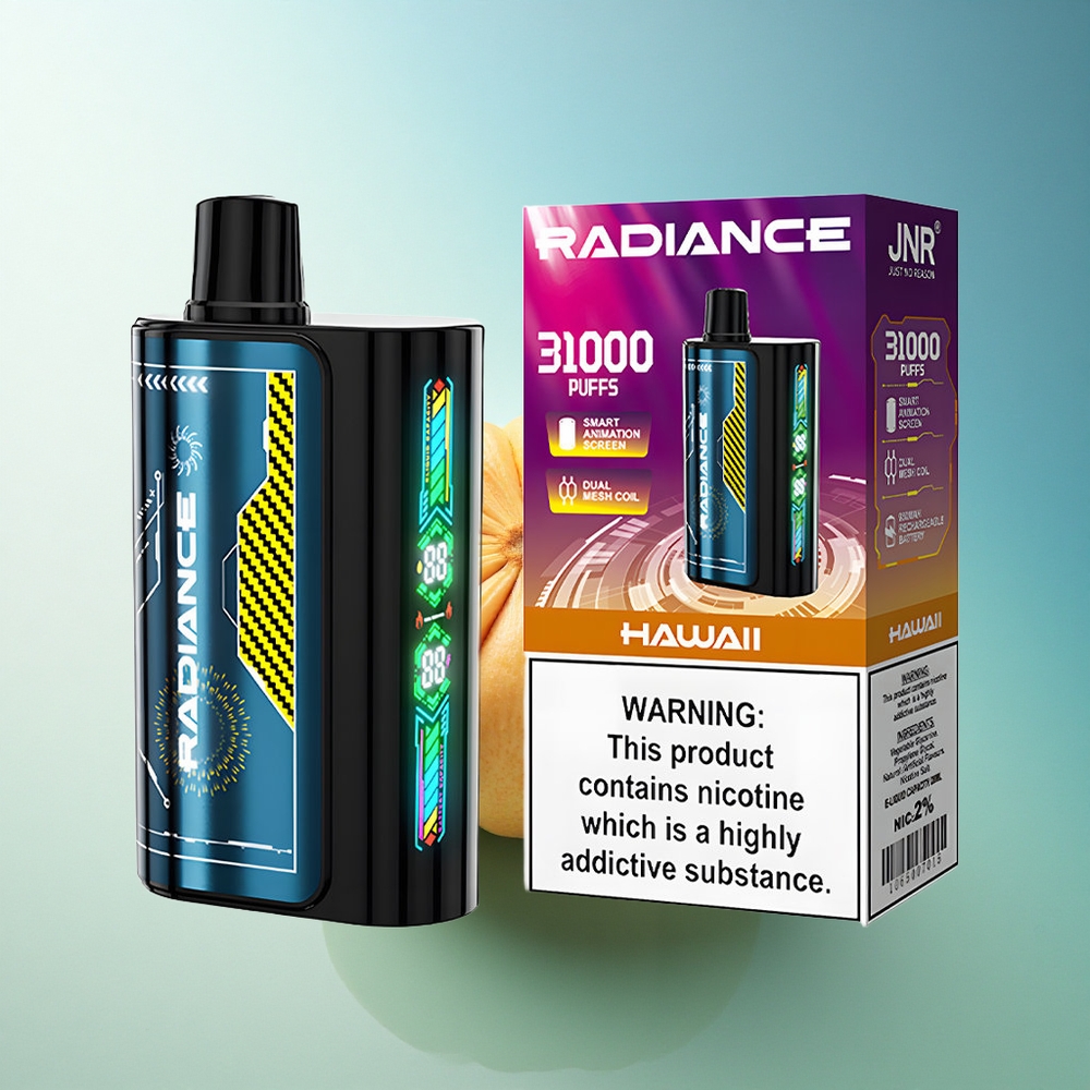 JNR Radiance 31000 Hawaii Radiance Dual Mesh 28ml 950mAh 2% Nicotine