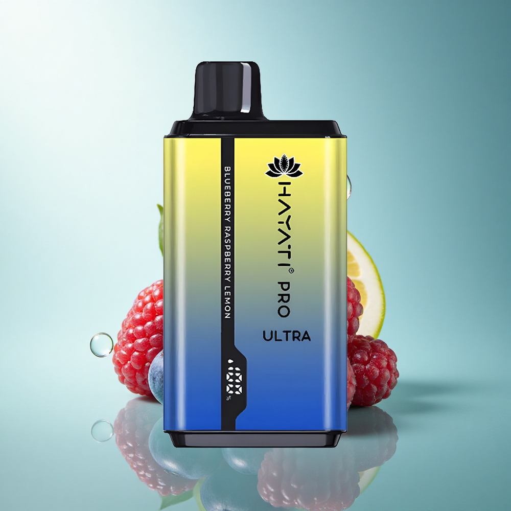 Hayati Pro Ultra 15000 Puffs Blueberry Raspberry Lemon 2% Nicotine 850mAh