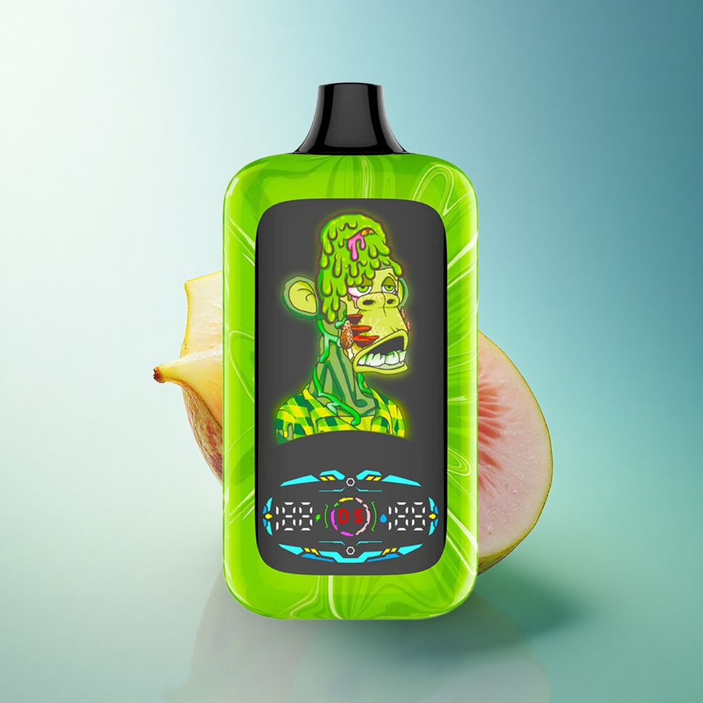 Fumot Digital Monkey 20000/40000 Puffs Tropical Rainbow Blast Dual Mesh 850mAh Nicotine-Free