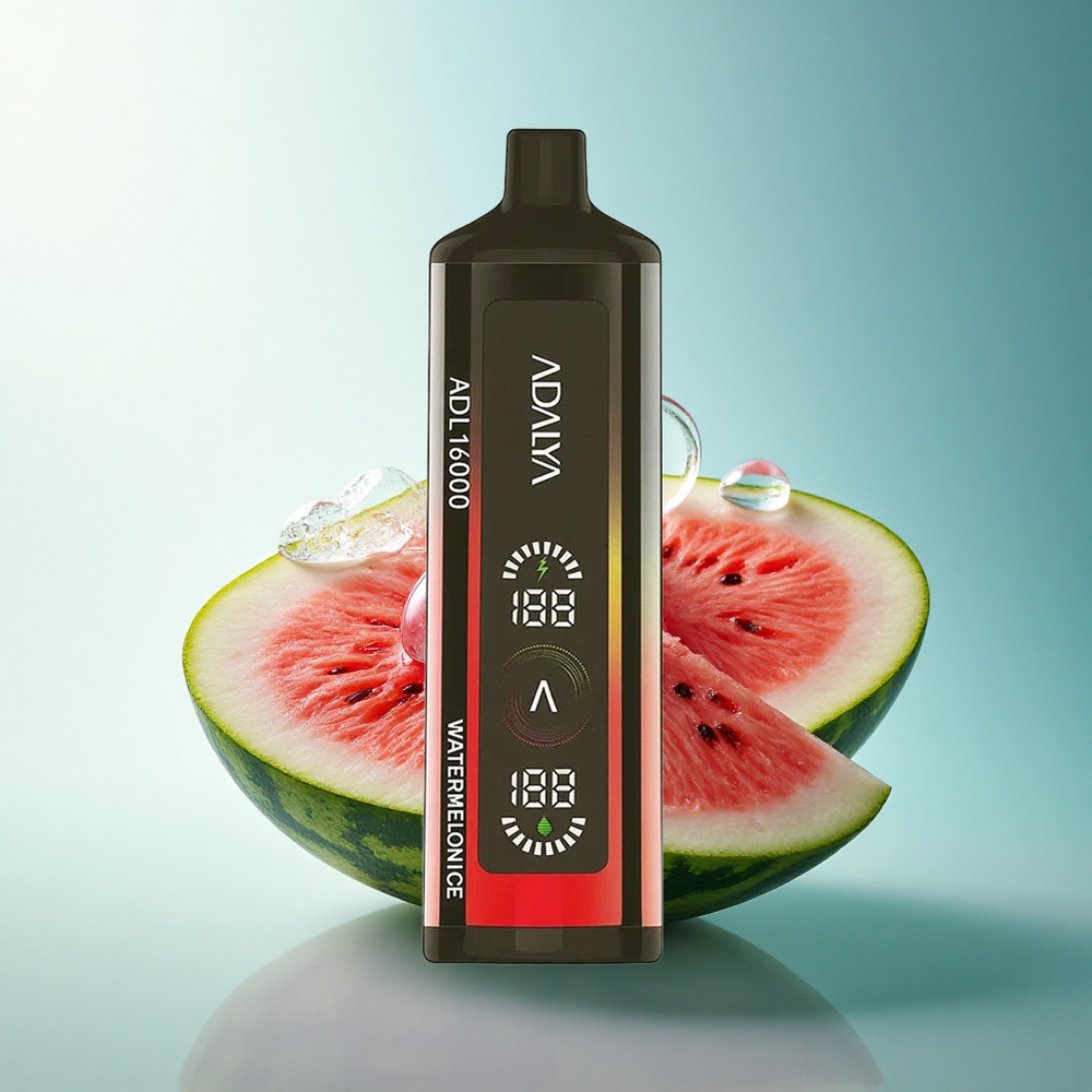 Adalya ADL 16000 PRO Puffs Watermelon Ice Smart Mesh Coil USB-C