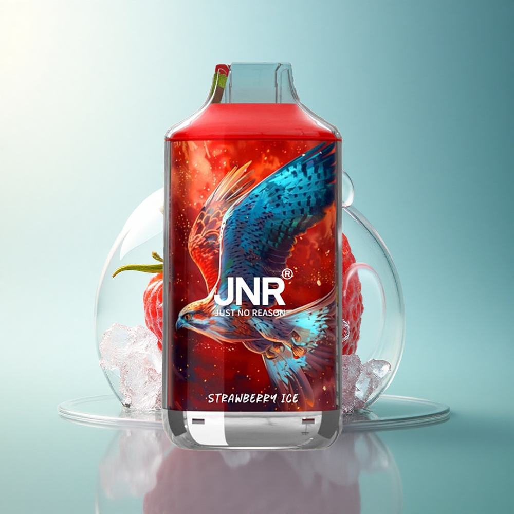 JNR Falcon 16000 Strawberry Ice Dual Mesh 850mAh