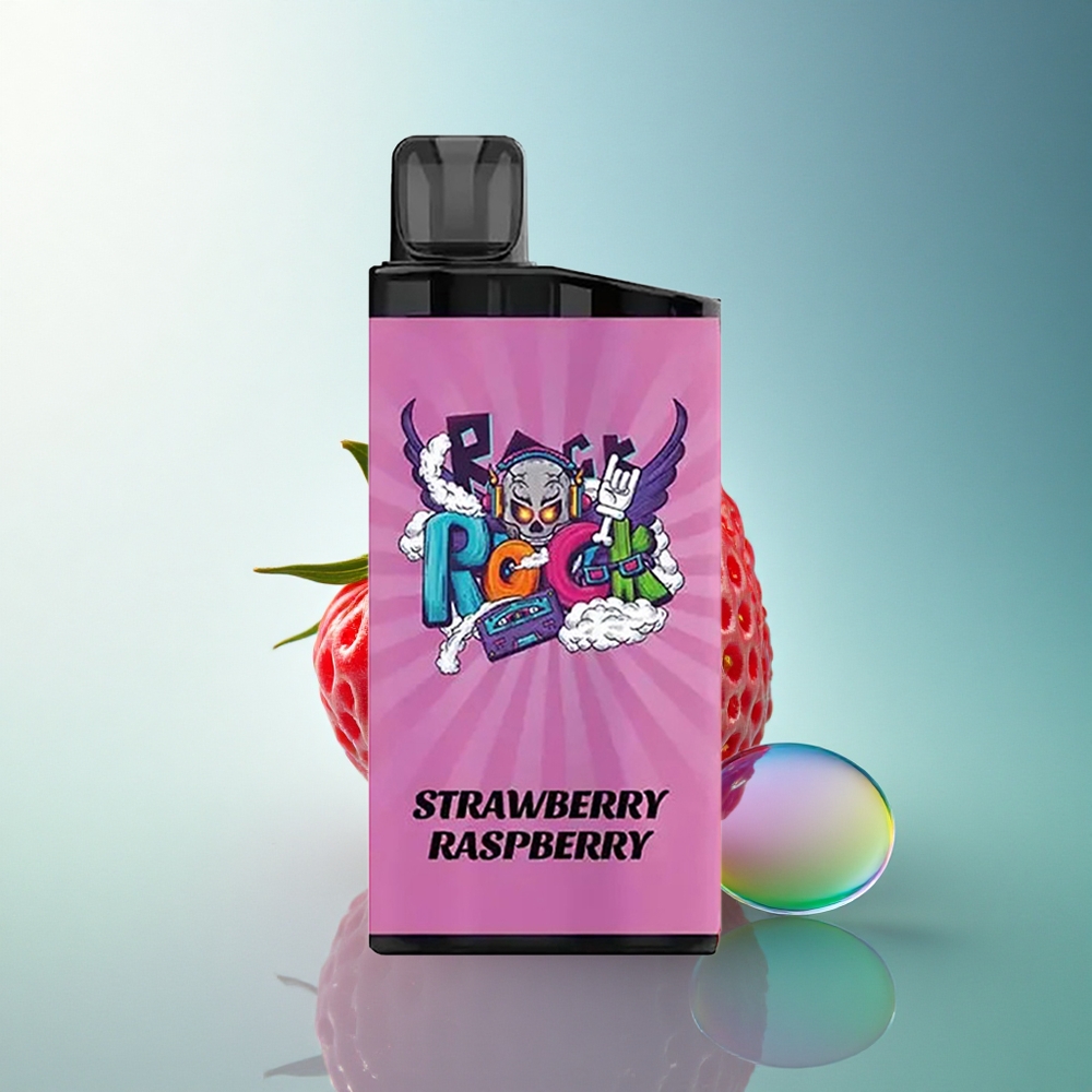 IGET Bar 3500 Puffs Strawberry Raspberry 1400mAh Mesh Coil